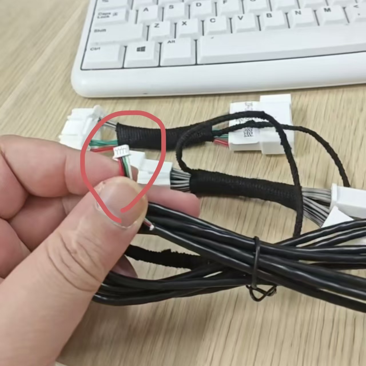 20Pin-Can转接线+16v 供电